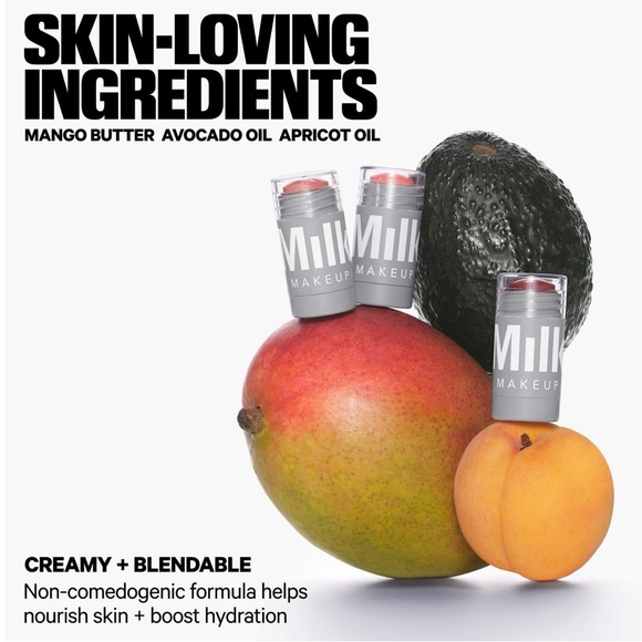 MILK Makeup Lip Cheek Cream Blush Stick FLIP 🪞 NEW Full Size - Picture 5 of 7